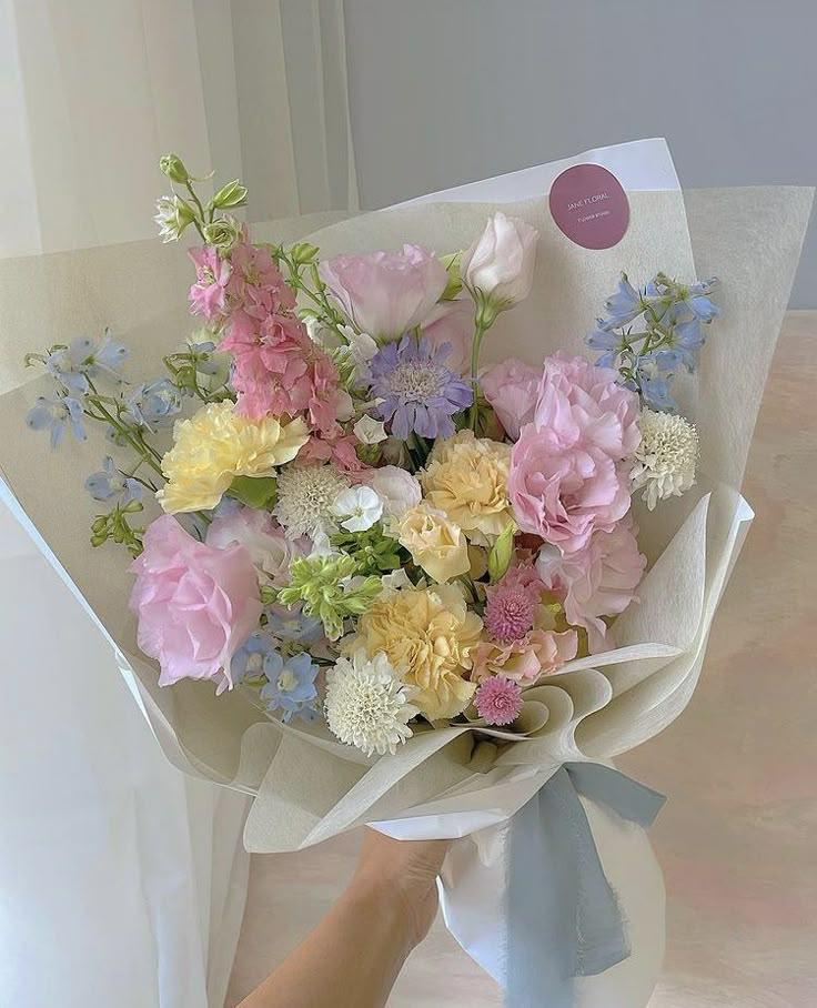 Serenity Sunrise Pastel Posy Fusion
